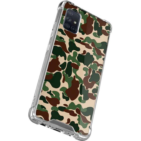 Street Camo Galaxy A71 5G Clear Case