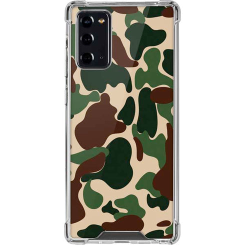 Street Camo Galaxy Note20 5G Clear Case