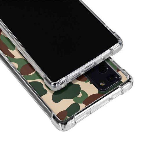 Street Camo Galaxy Note20 5G Clear Case