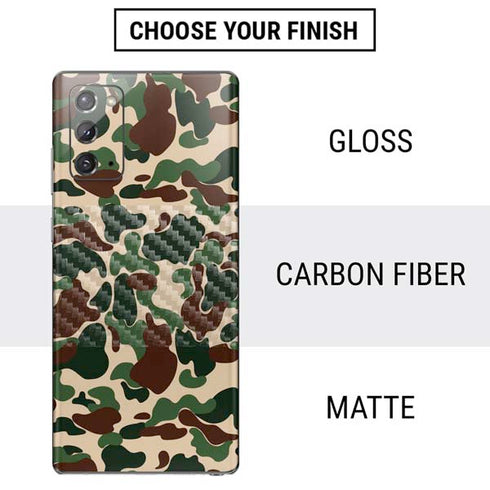 Street Camo Galaxy Note20 5G Skin
