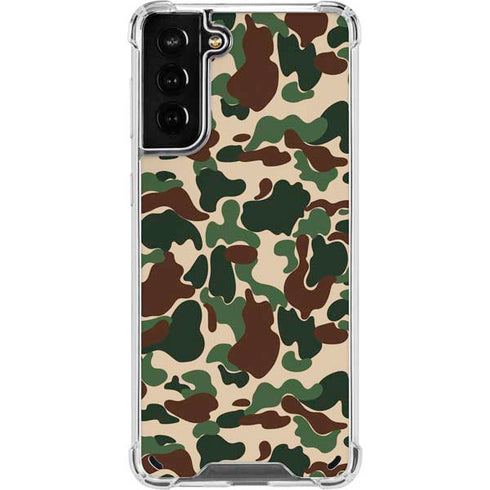 Street Camo Galaxy S21 Plus 5G Clear Case