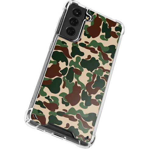 Street Camo Galaxy S21 Plus 5G Clear Case