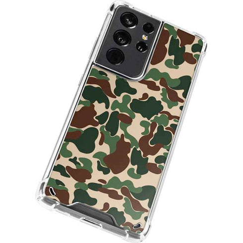 Street Camo Galaxy S21 Ultra 5G Clear Case