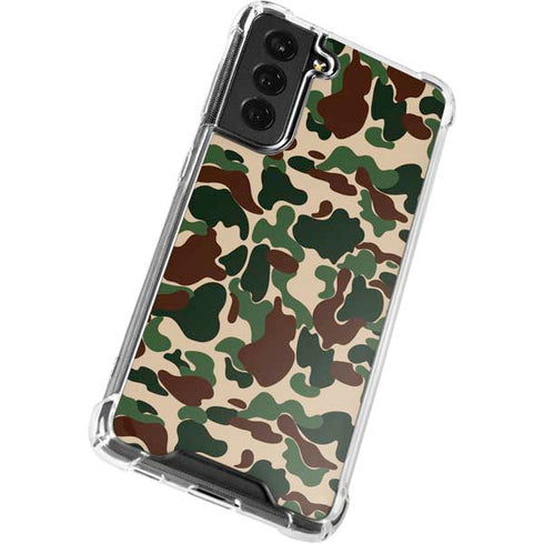 Street Camo Galaxy S22 Clear Case