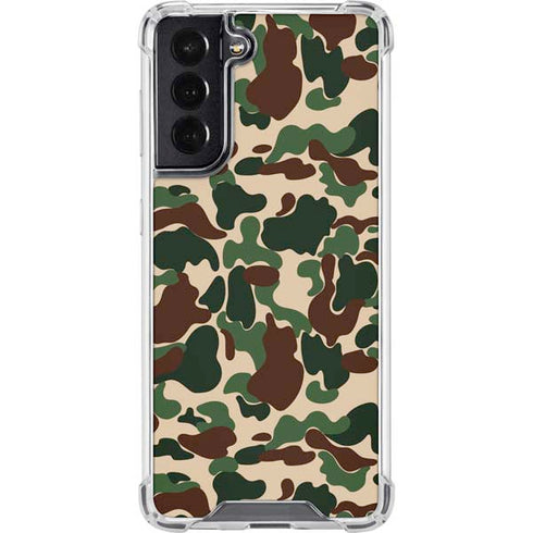 Street Camo Galaxy S22 Clear Case