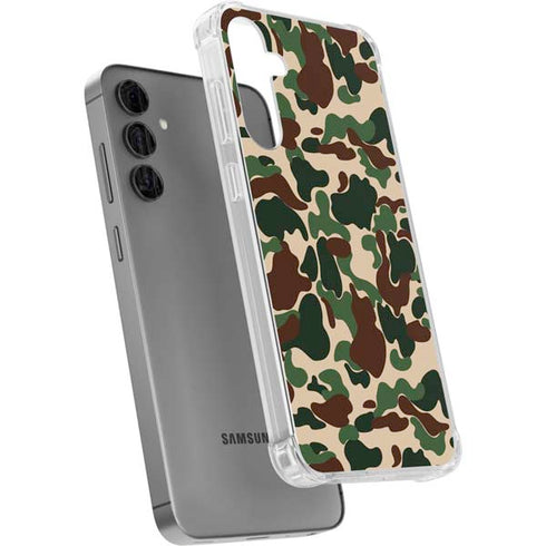 Street Camo Galaxy S24 Plus Clear Case