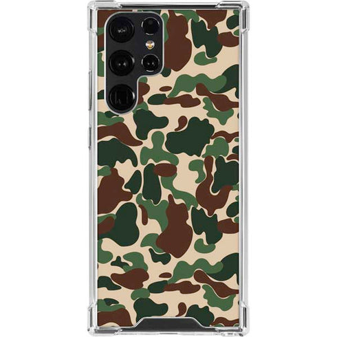 Street Camo Galaxy S24 Ultra Clear Case