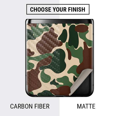 Street Camo Galaxy Z Flip Skin