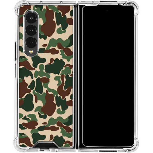 Street Camo Galaxy Z Fold4 5G Clear Case
