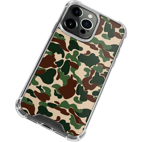 Street Camo iPhone 14 Pro Clear Case