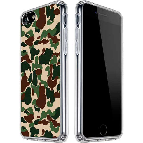 Street Camo iPhone SE (2nd & 3rd Gen) Clear Case