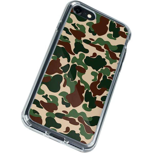 Street Camo iPhone SE (2nd & 3rd Gen) Clear Case