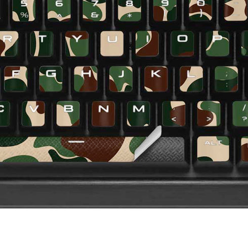Street Camo K95 RGB PLATINUM Mechanical Gaming Keyboard Skin