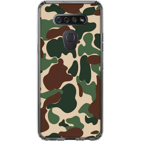 Street Camo LG K51/Q51 Clear Case