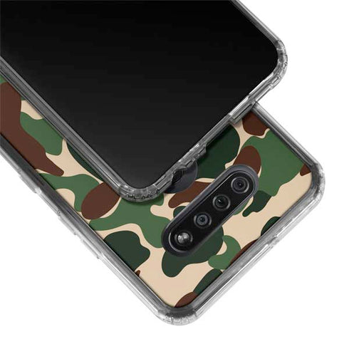 Street Camo LG K51/Q51 Clear Case