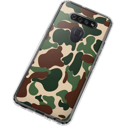 Street Camo LG K51/Q51 Clear Case
