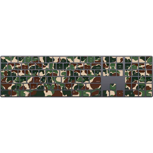 Street Camo Magic Keyboard with Numeric Keypad Skin
