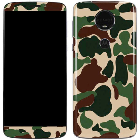 Street Camo Moto E5 Plus Skin