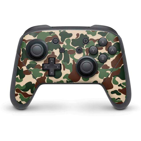 Street Camo Nintendo Switch Pro Controller Skin