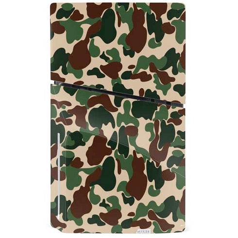 Street Camo PS5 Slim Disk Console Skin