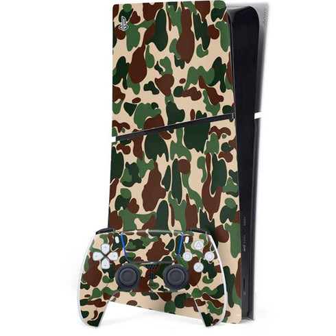 Street Camo PS5 Slim Digital Edition Bundle Skin
