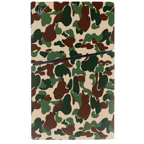 Street Camo PS5 Slim Digital Edition Console Skin