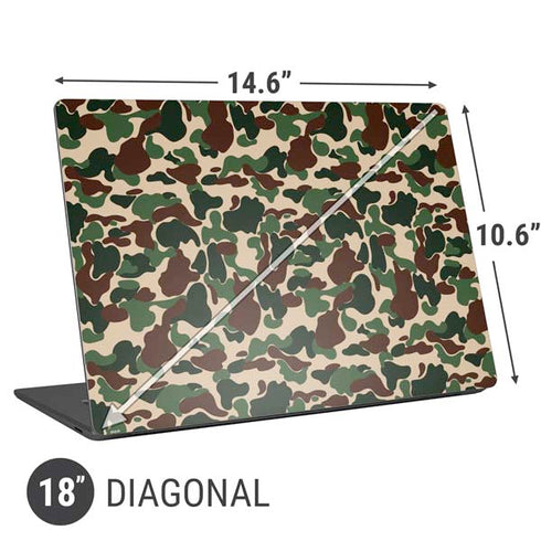 Street Camo Universal Laptop 18in (14.6 x 10.6in) Skin