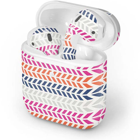 Striped Chevron Apple AirPods 2 Skin