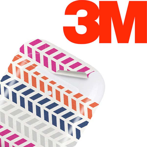 Striped Chevron Apple AirPods Skin