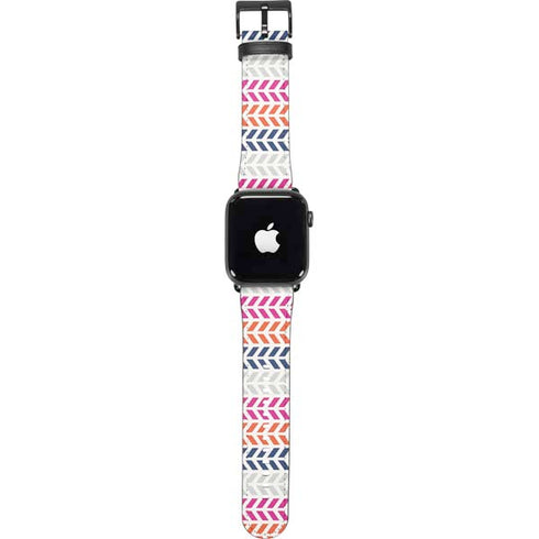 Striped Chevron Apple Watch Band 38-40mm