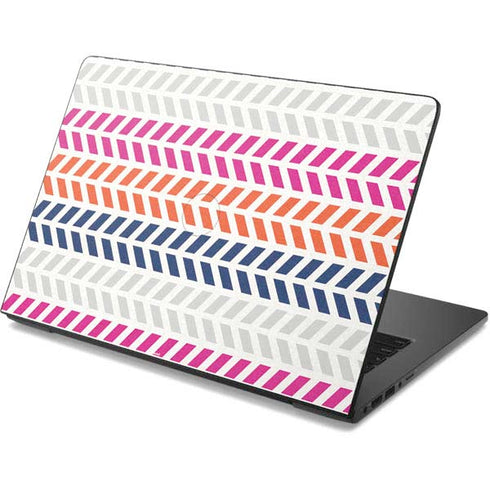 Striped Chevron Dell Chromebook Skin