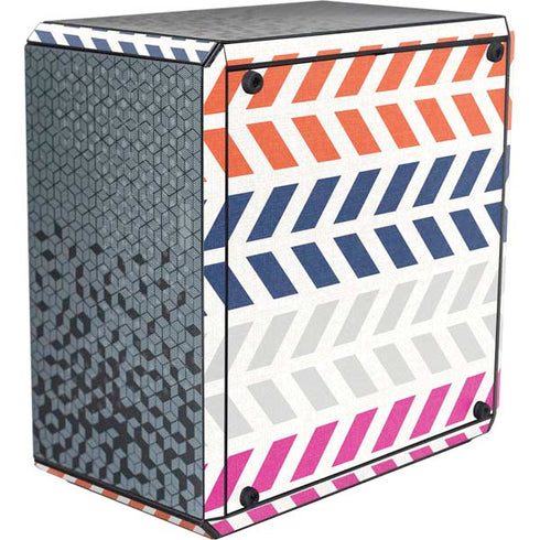 Striped Chevron Cooler Master MasterBox Q300L Mini Tower Skin