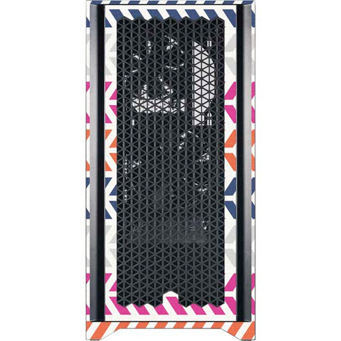 Striped Chevron Corsair 4000D Tempered Glass Mid-Tower ATX Case Skin