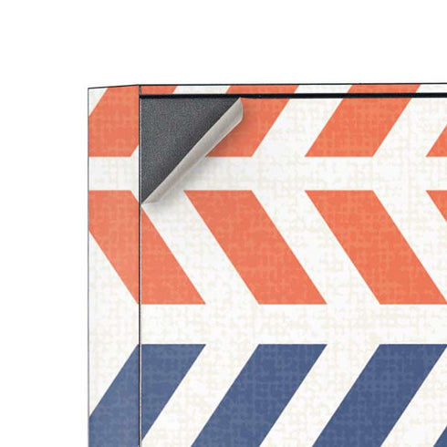 Striped Chevron Corsair 4000D Tempered Glass Mid-Tower ATX Case Skin