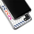 Striped Chevron Galaxy A21 Clear Case
