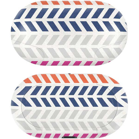 Striped Chevron Galaxy Buds Skin