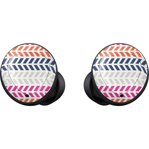Striped Chevron Galaxy Buds Skin