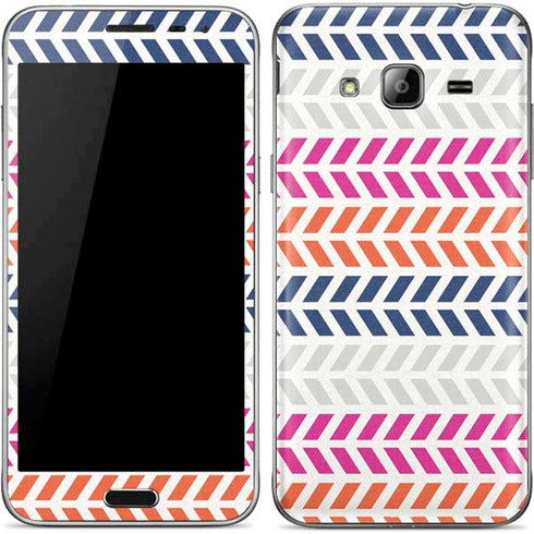 Striped Chevron Galaxy J3 Skin
