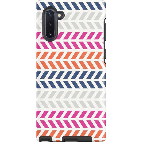 Striped Chevron Galaxy Note 10 Pro Case