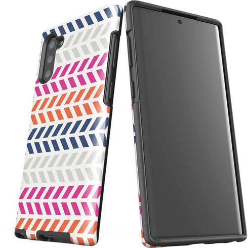 Striped Chevron Galaxy Note 10 Pro Case