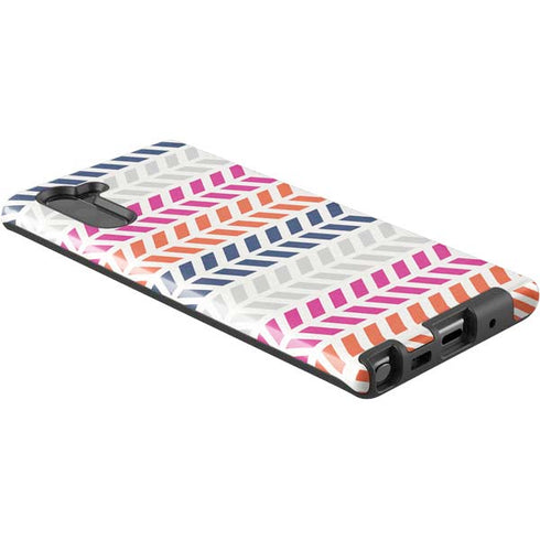 Striped Chevron Galaxy Note 10 Pro Case