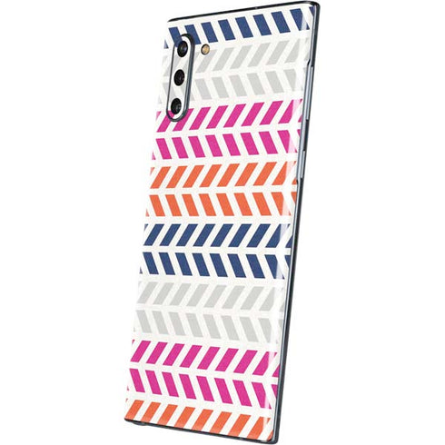 Striped Chevron Galaxy Note 10 Skin