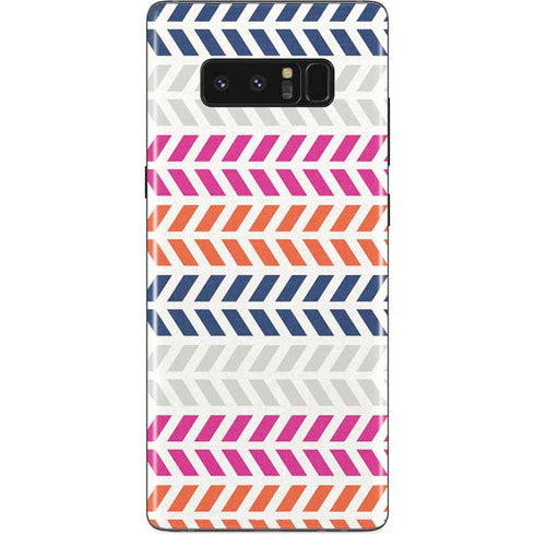 Striped Chevron Galaxy Note 8 Skin