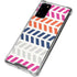 Striped Chevron Galaxy Note20 5G Clear Case