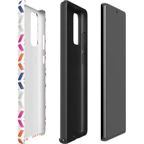 Striped Chevron Galaxy Note20 5G Pro Case