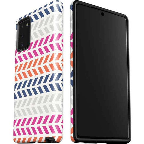 Striped Chevron Galaxy Note20 5G Pro Case
