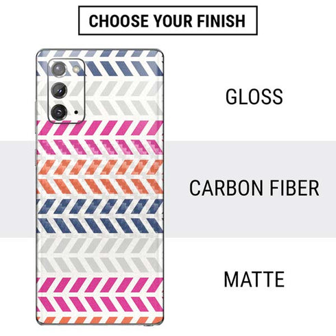 Striped Chevron Galaxy Note20 5G Skin