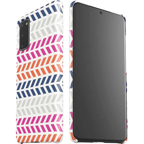 Striped Chevron Galaxy S20 Lite Case