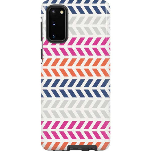 Striped Chevron Galaxy S20 Pro Case