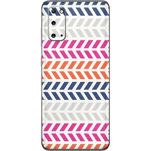 Striped Chevron Galaxy S20 Skin